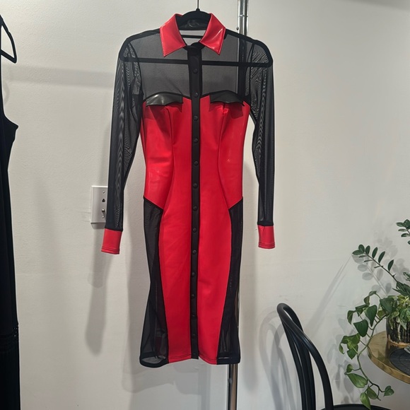 Anita Berg Collection Latex Dress - Picture 1 of 7